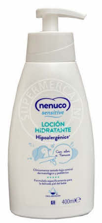 Nenuco Sensitive Locion Hidratante Hipoalergenica is a moisturizing body lotion from Spain