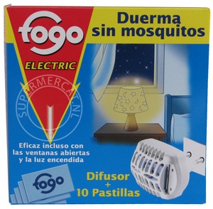 Fogo Electric Duerma Sin Mosquitos Difusor met 10 vullingen