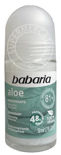 Babaria Aloe Desodorante Roll-On is een effectieve deodorant uit Spanje