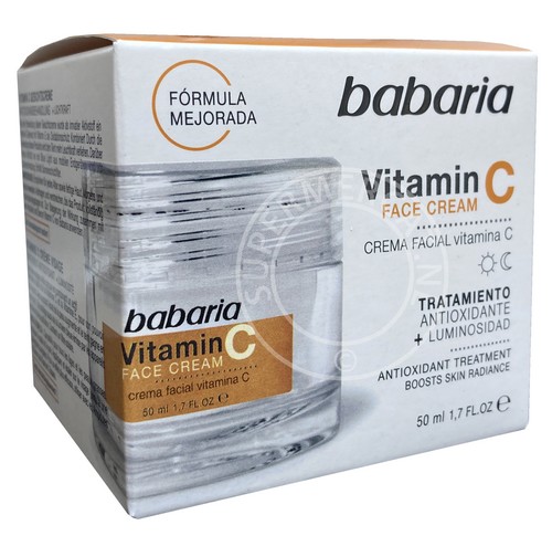Babaria Crema Facial Vitamina C kan zowel als dagcreme als nachtcreme worden gebruikt