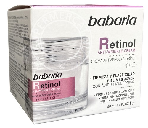 Babaria Crema Antiarrugas Retinol crème (dag & nacht) komt rechtstreeks uit Spanje