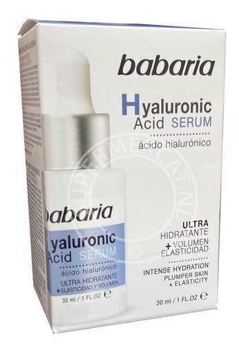 Babaria Serum Acido Hyalurónico met hyaluronzuur is een betaalbaar serum uit Spanje voor een intensieve hydratatie en verzorging van de huid