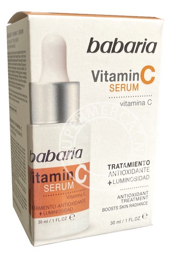 Babaria Serum Vitamina C op basis van een speciale formule zorgt een stralende huid en bescherming tegelijkertijd