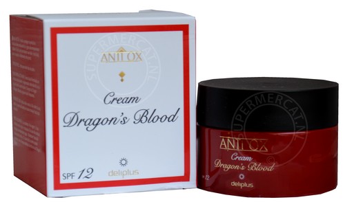 Deliplus Anti Ox Cream Dragon's SPF12 is samengesteld met een antioxidant en regenererend extract verkregen uit het rode sap van de Croton Lechleri-boom (Dragon's Blood) afkomstig uit de Amazone