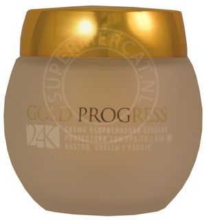 Deliplus 24K Gold Progress Crema Protectora de Dia con FPS-10 dagcrème
