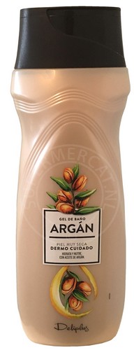 Deliplus Gel de Ducha Argan Nutritivo bad & douchegel draagt bij aan hydratatie en voeding van huid