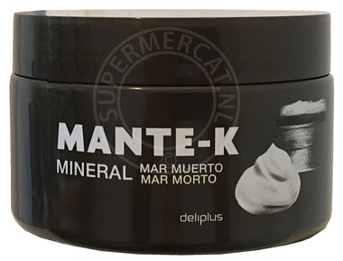 Deze speciale pot met Deliplus Mante-K Mineral Mar Muerto is zeer bekend in Spanje en nu ook leverbaar in Nederland en Belgie