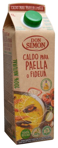 Don Simon Caldo para Paella o Fideuá komt rechtstreeks uit Spanje en zorgt voor een unieke en vooral pure Spaans smaak van uw gerechten