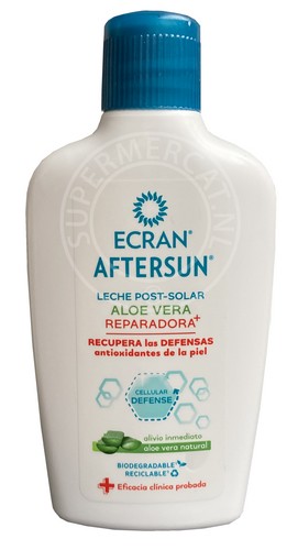Ecran Aftersun Aloe Vera Reparadora voor een kalmerend effect, voel met verschil en bestel rechtstreeks uit Spanje