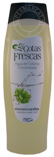 Instituto Espanol Gotas Frescas Agua de Colonia concentrada Concentrada heeft een verfrissende en vooral Spaanse geur