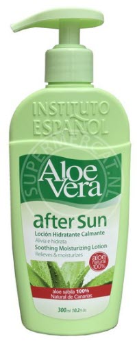 Instituto Espanol Aftersun Aloe Vera met een kalmerende en hydraterende combinatie van Aloë Vera en is perfect voor een goede huidverzorging na blootstelling aan de zon