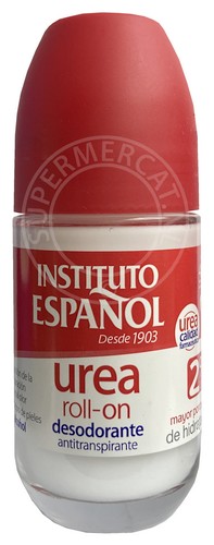 Instituto Espanol Desodorante Roll-On Urea bevat ureum met een verzorgend effect, dat voel je meteen