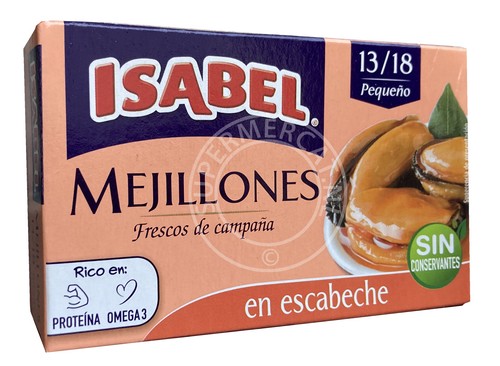 Isabel Mejillones en Escabeche mosselen worden rechtstreeks uit Spanje geleverd