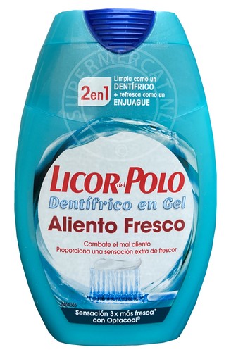 Licor del Polo Dentifrico en Gel Aliento Fresco tandpasta uit Spanje