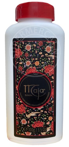 Maja Talco Perfumado Talkpoeder komt in een handige flacon en heeft uiteraard de echte klassieke en vooral Spaanse geur