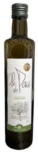 Oli de Pau olijfolie is fruitig en groen, zeer intens en de smaak wordt omschreven als complex en uitgebalanceerd, licht zoet en met een flinke hoeveelheid bittere en kruidige nuances