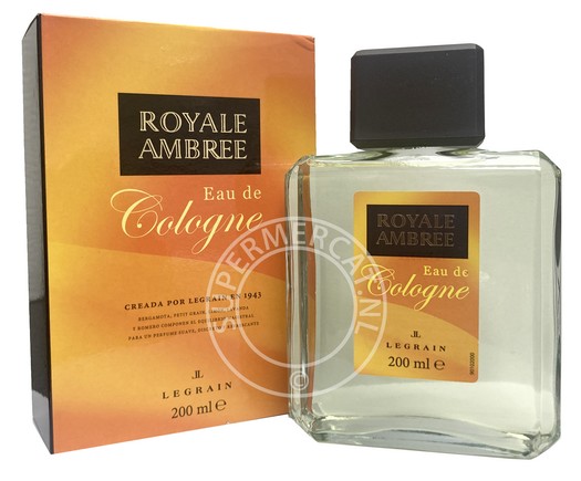 De speciale samenstelling en de zachte frisse geur van Royale Ambree Eau de Cologne zorgen voor een gevoel van pure ontspanning dankzij de aromatische geur van citrus met een ondertoon van lavendel, een exclusieve combinatie en uniek in de wereld.
