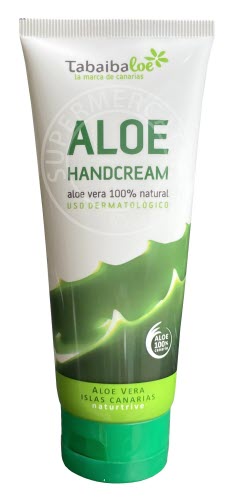 Tabaibaloe Aloe Vera 100% Natural handcrème komt rechtstreeks uit de Canarische Eilanden en dat voel je meteen