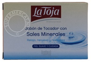 La Toja zeep Jabon de Tocador con Sales Minerales zeep is direct uit voorraad leverbaar en des te meer u koopt, des te meer korting krijgt u