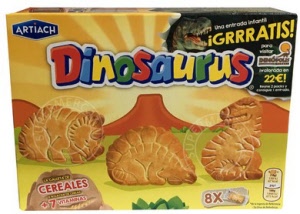 Artiach Dinosaurus Galletas 329 gram (32 koekjes)