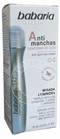 Babaria Contorno de Ojos Anti-Manchas is speciaal ontwikkeld voor de huid rondom de ogen