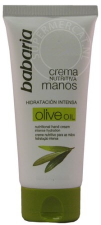 Verzorg uw handen met Babaria Crema Nutritiva Manos Olive Oil en ontdek het effect van olijfolie