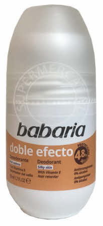 Babaria Doble Efecto Roll-On Deodorant is een deodorant met een dubbel effect, dat voel je en merk je meteen