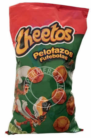Deze heerlijke Cheetos Pelotazos komen rechtstreeks uit Spanje en dat proef je meteen, want de kenmerkende en vooral Spaanse smaak is uniek en zeer geliefd