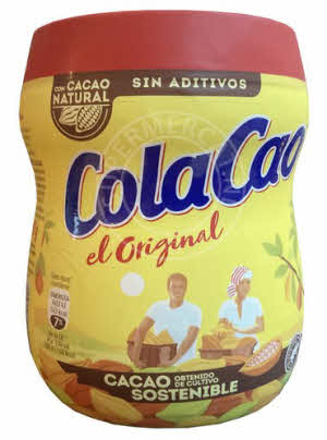 Een grote pot ColaCao uit Spanje voor een aantrekkelijke prijs