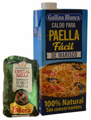 Met deze Spaanse Gallina Blanca Caldo para Paella de Marisco Fácil maak je zelf de lekkerste paella in een handomdraai