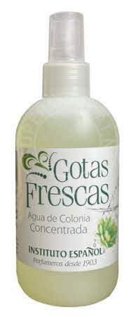 Instituto Espanol Gotas Frescas Agua de Colonia Concentrada wordt geleverd in deze handige flacon met een verstuiver voor maximaal gemak voor een speciale prijs