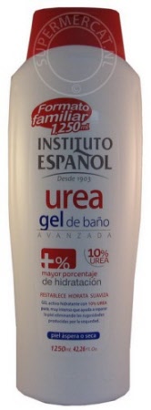 Instituto Espanol Gel de Bano Urea bad en douchegel met een speciale samenstelling, dankzij het ingredient ureum is dit product zeer geschikt voor een zeer droge huid