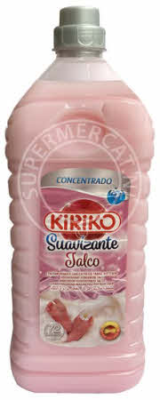 Kiriko Suavizante Talco wasverzachter is milieuvriendelijk en biologisch afbreekbaar.