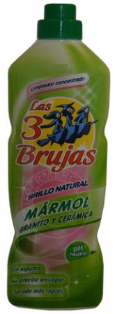 Een schoon en fris resultaat met Las 3 Brujas Limpiador Concentrado reiniger uit Spanje