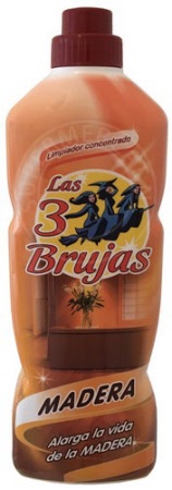 Las 3 Brujas Limpiador Concentrado Madera 1 liter (reiniger voor hout)