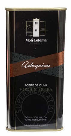Moli Coloma - La Boella Aceite de Oliva Virgen Extra Arbequina Olijfolie uit Spanje