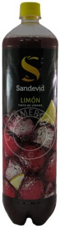 Sandevid Tinto de Verano Limon 1500ml wordt direct vanuit Spanje geleverd