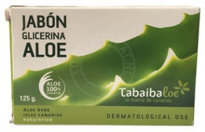 Tabaibaloe Jabon Glicerina Aloe Zeep 125 gram