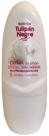 Ontdek deze speciale Tulipan Negro Roll-On Deodorant Crema de Jabon 50ml uit Spanje bij Supermercat
