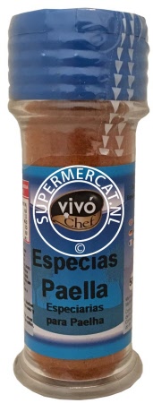 Proef het echte Spanje met Vivo Chef Especias Paella 50 gram Paella Kruiden Specerijen