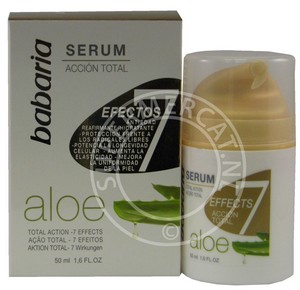 The amazing effects of Babaria Serum 7 Efectos Aloe Vera from Spain are now known all over Europe