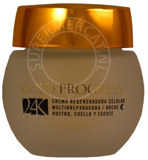 Deliplus 24K Gold Progress Crema de Noche night cream is a is a luxurious cream from Spain