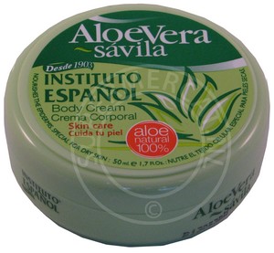 Instituto Espanol Crema Corporal Aloe Vera 50ml Body Cream comes in a handy travel size and very handy 