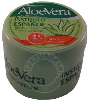 Instituto Espanol Crema Corporal Aloe Vera 400ml Body Cream is known for the nourishing and moisturizing effect