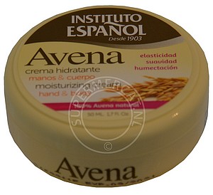 Instituto Espanol Crema Hidratante Avena 50ml Body Cream travel size