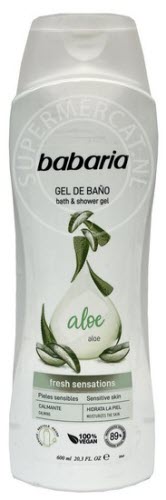 Babaria Gel de Bano Aloe Vera 750ml bath & shower gel has a lovely and soft Spanish scent