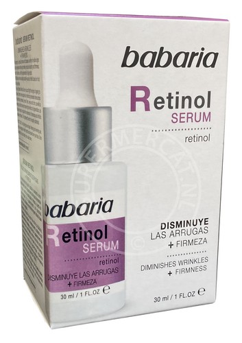 Babaria Serum Retinol reduces wrinkles and expression lines and improves skin firmness