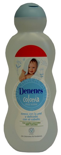 Denenes Agua de Colonia muy suave is a very soft cologne from Spain, PH neutral and dermatologically tested