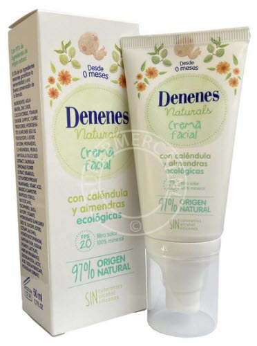 Denenes Naturals Crema Facial Face Cream comes in a special packaging