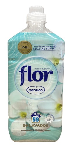 Nenuco Flor Suavizante Concentrado is a lovely and good Spanish concentrated fabric softener, Experience the softness and Spanish scent of this excellent product from Spain